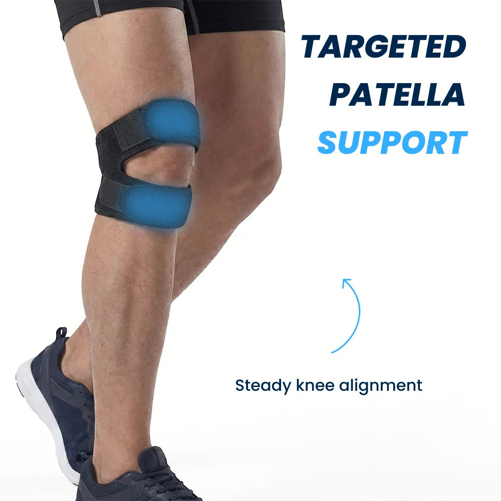 Dual-Strap Patella Support