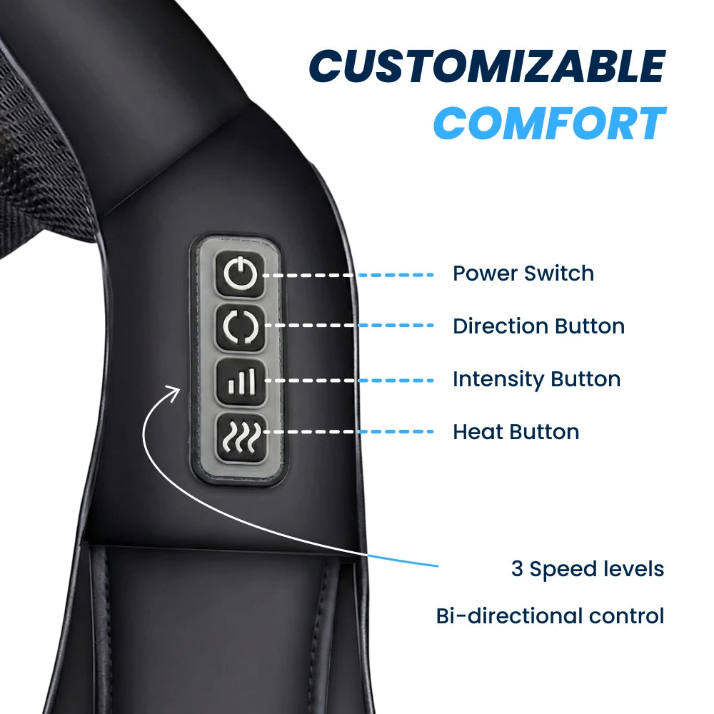 Heated Neck & Back Massager