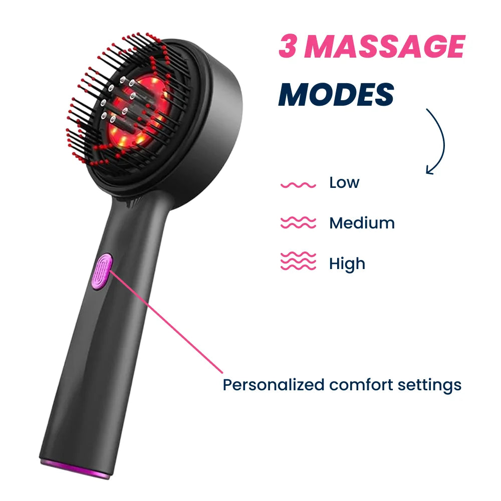 Red Light Scalp Massager